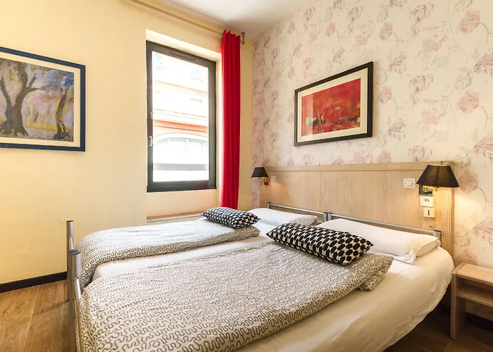 旅馆 圣艾修伯里海滩别墅旅馆 尼斯